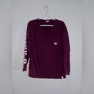 Victoria Secret | Burgundy Longsleeve